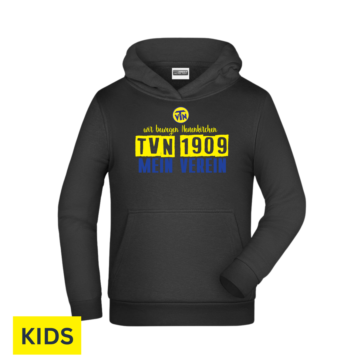 TVN Kids Hoodie "1909 - Mein Verein"