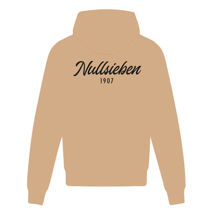SVKT07 Hoodie mit Backprint „Nullsieben 1907“ – Sand