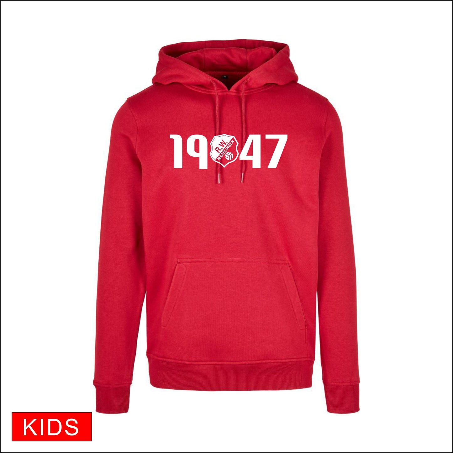 RWM KIDS Hoodie "1947 " - Rot