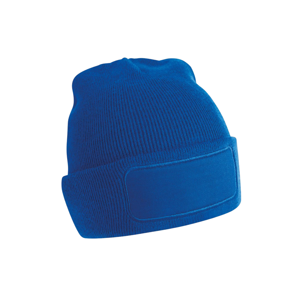 B445 Beanie mit eckigem Patch
