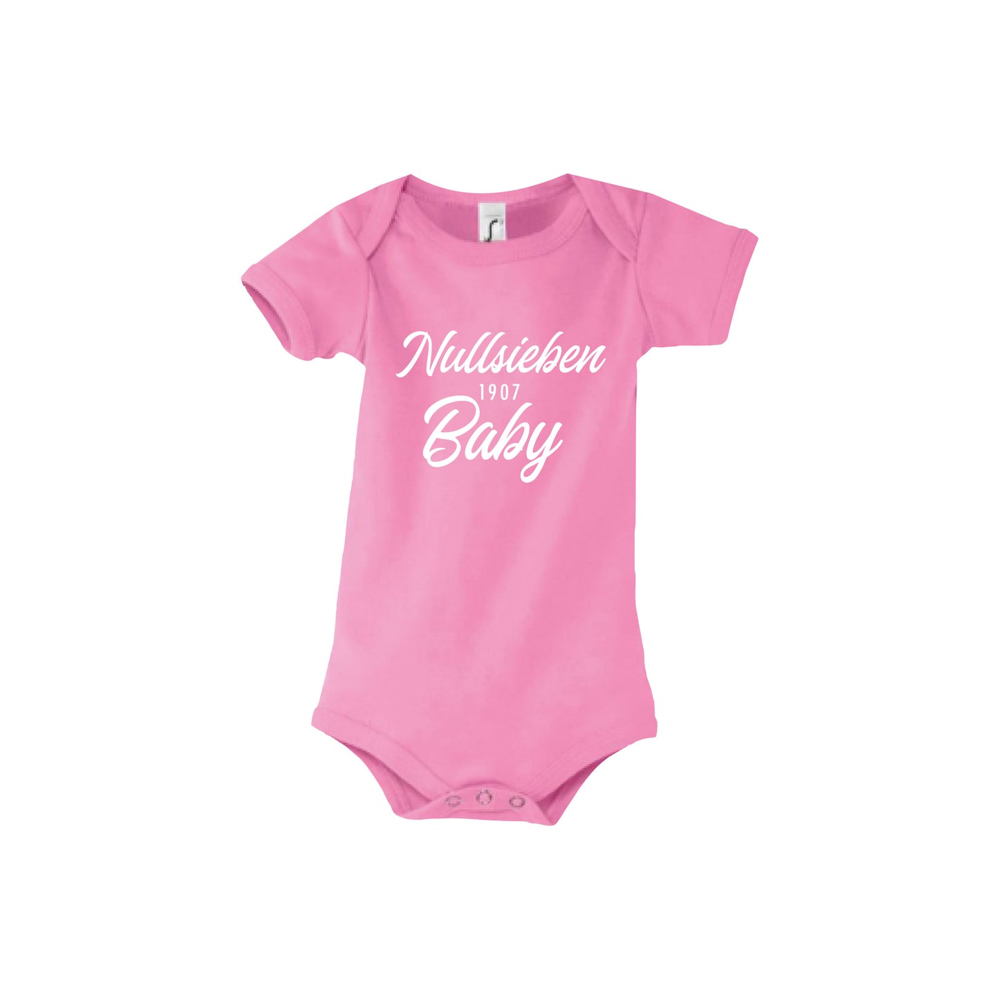 SVKT07 Baby-Body „Nullsieben Baby“ – Rosa