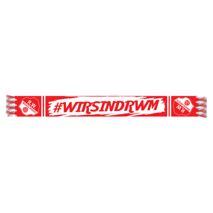 RWM Schal rot-weiß