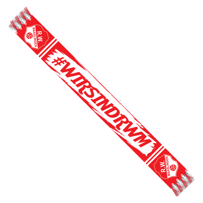 RWM Schal rot-weiß