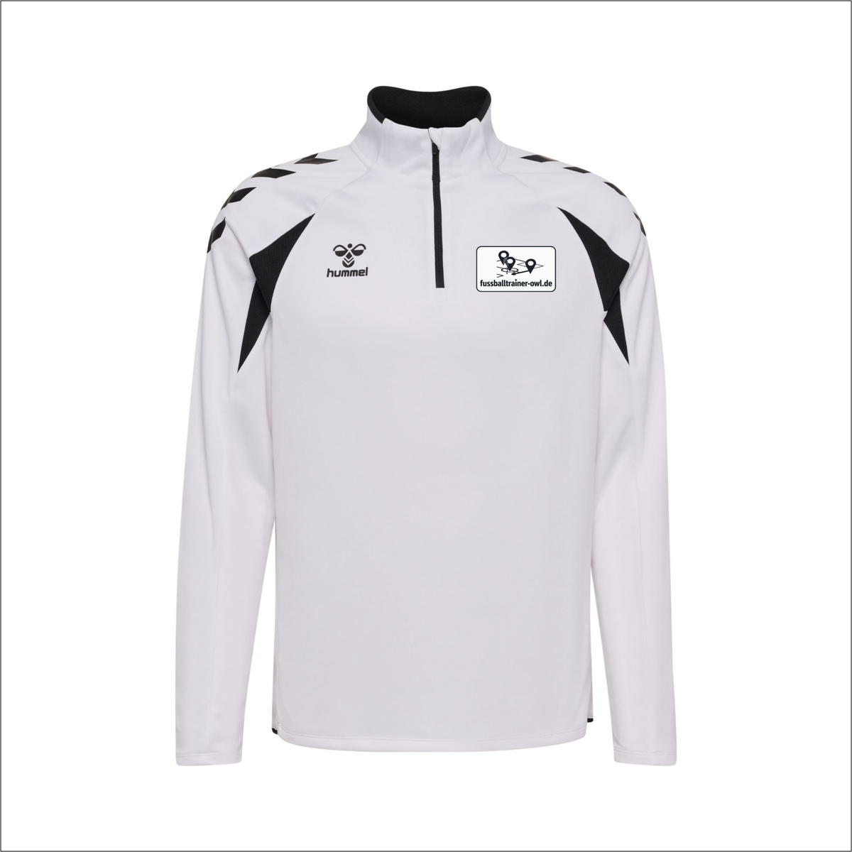 Fußballtrainer OWL | Half Zip Langarm Trikot für Erwachsene