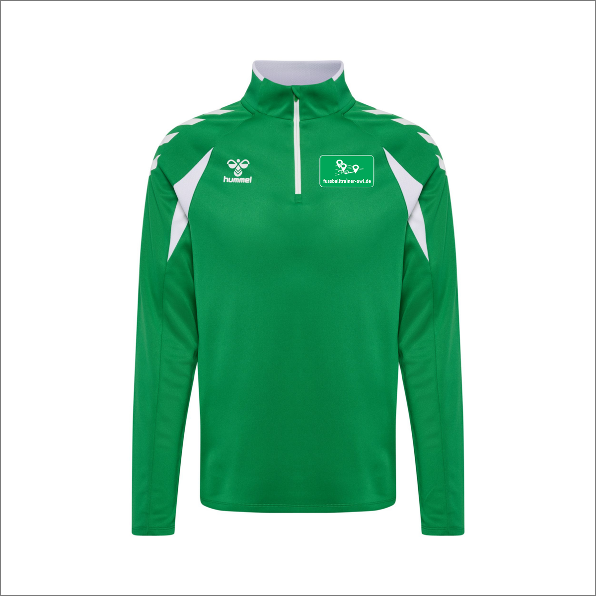 Fußballtrainer OWL | Half Zip Langarm Trikot für Erwachsene