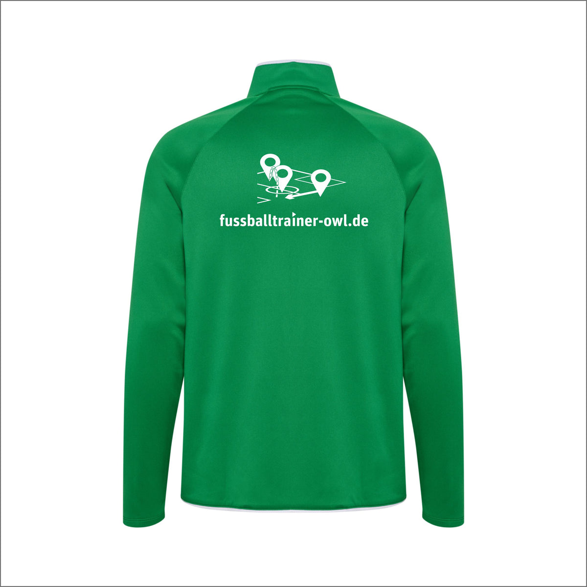 Fußballtrainer OWL | Half Zip Langarm Trikot für Erwachsene