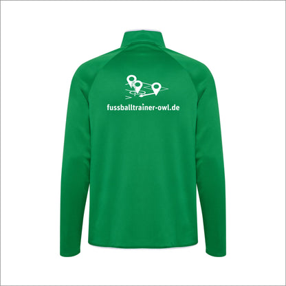 Fußballtrainer OWL | Half Zip Langarm Trikot für Erwachsene
