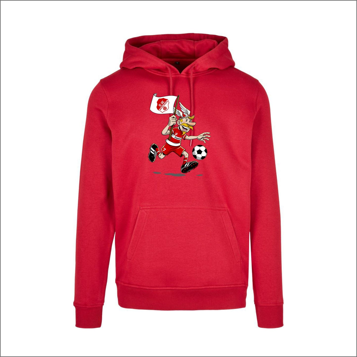RWM Hoodie "Ösperix" - Rot