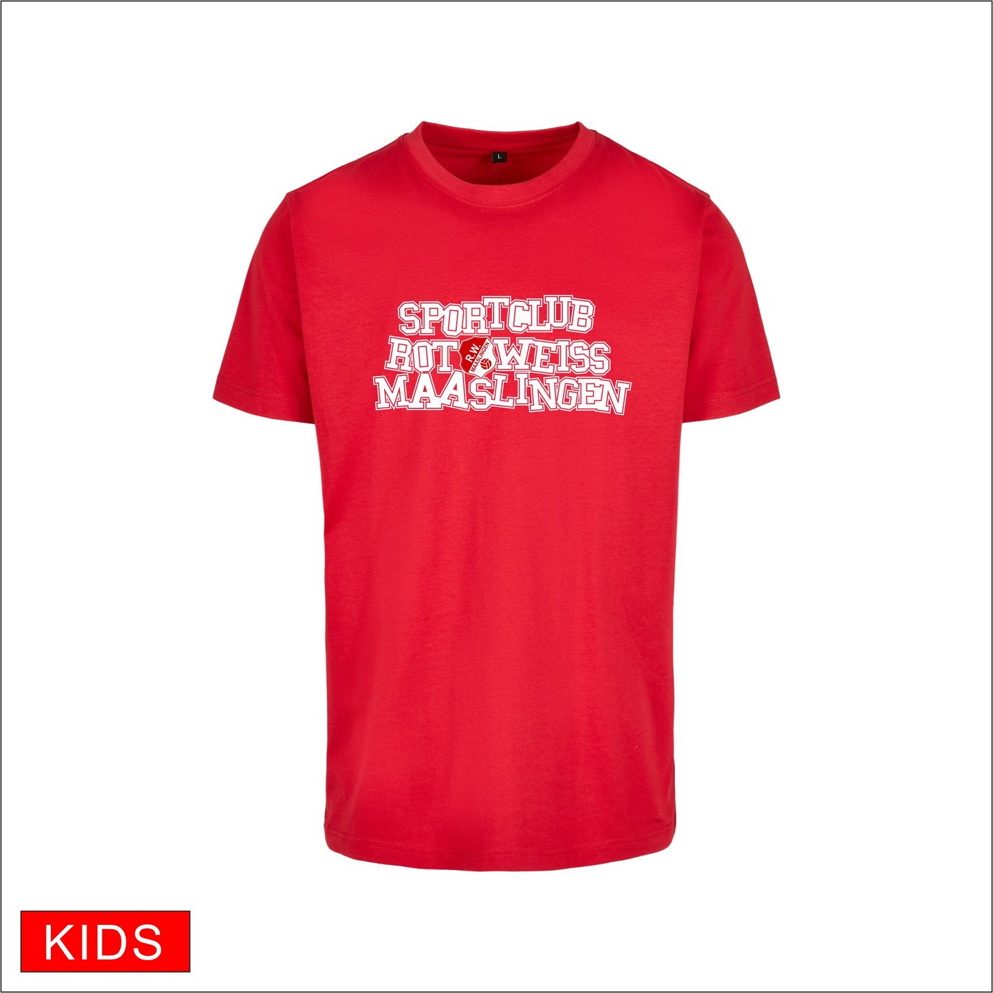 RWM KIDS T-Shirt "Sportclub Rot-Weiß Maaslingen" - Rot