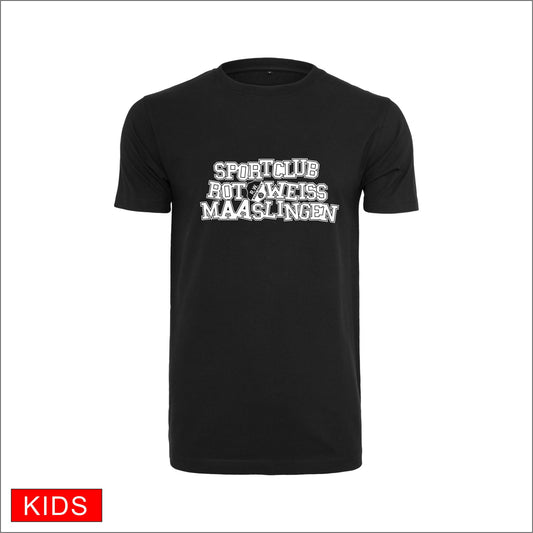 RWM KIDS T-Shirt "Sportclub Rot-Weiß Maaslingen" - Schwarz