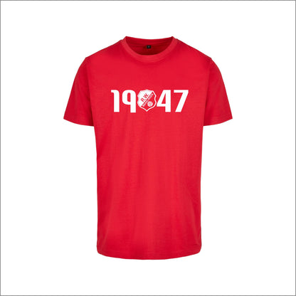 RWM T-Shirt "1947" - Rot
