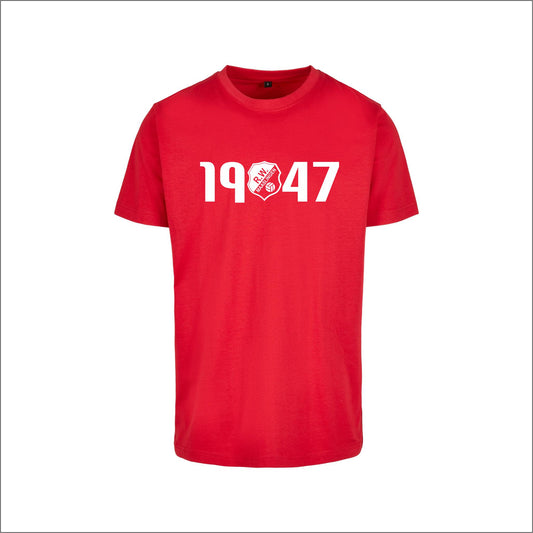 RWM T-Shirt "1947" - Rot