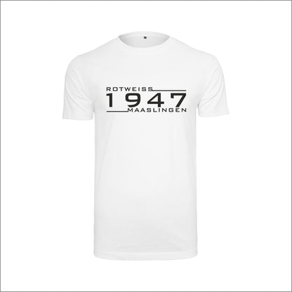 RWM T-Shirt "1947" - Weiß