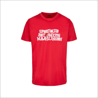 RWM T-Shirt "Sportclub Rot-Weiß Maaslingen" - Rot